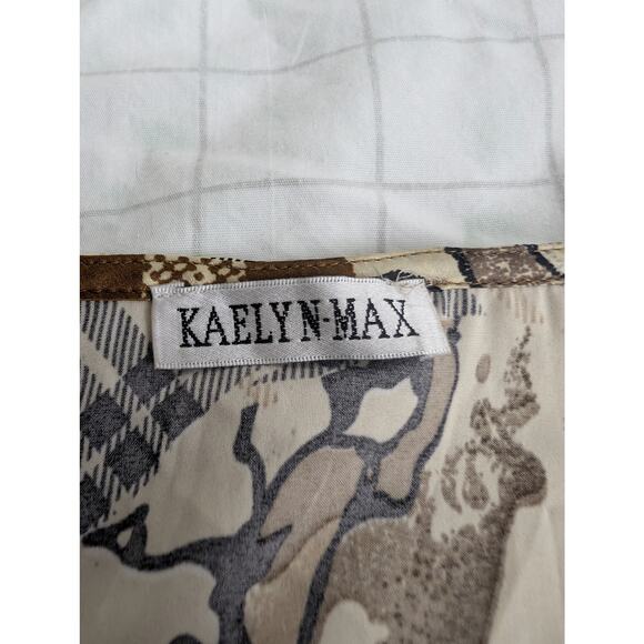 Kaelyn-Max silky stretch satin top - Picture 8 of 14